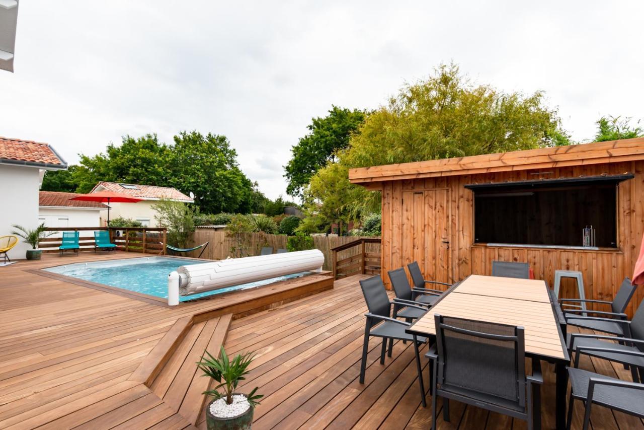 Frenchyhomes☆Villadeluxe☆Plage☆Piscine Andernos-les-Bains Buitenkant foto
