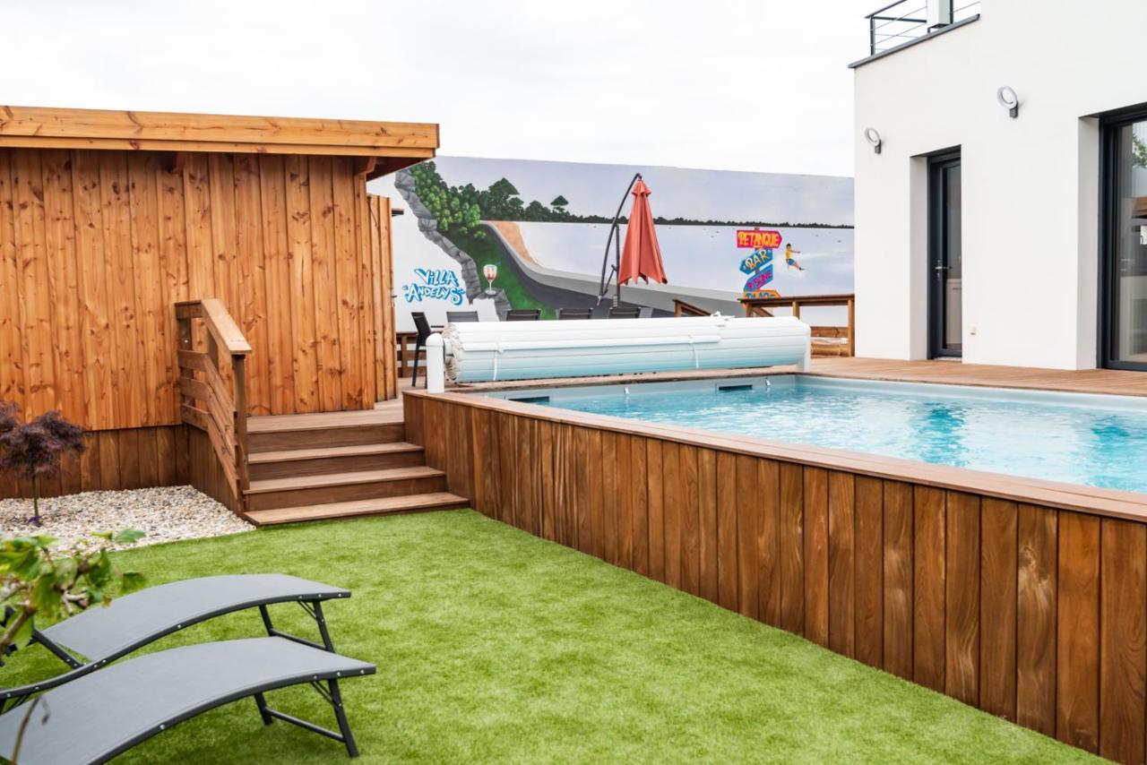Frenchyhomes☆Villadeluxe☆Plage☆Piscine Andernos-les-Bains Buitenkant foto